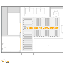 Afbeelding in Gallery-weergave laden, uitleg voor het leggen van de Ecofloor vloerverwarming